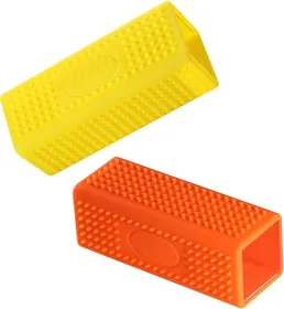 Comparer les prix de Lot de 2 brosses de nettoyage creuses en caoutchouc pour poils danimaux chiens et chats pour voitures meubles tapis canapés