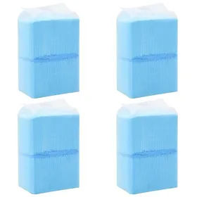 Comparer les prix de Tapis dentraînement pour chiots - vidaXL - 400 pcs - 45x33 cm - Absorption 150 ml - Anti-fuites - Bleu et blanc