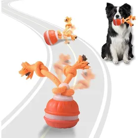 Meilleurs prix pour Jouet Interactif pour Chien Jouet Interactif Intelligent pour Chien qui Soulage l& 39 ennui Balle Roulante Activée par oran JOUET