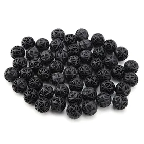 Comparer les prix de Lot de 50 boules biochimiques filtrantes bioporeuses avec matériau de filtre détang daquarium en coton 16 mm