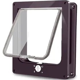 Meilleurs prix pour Chatière Magnétique 4 Voies - WOODOURS - Brun - Facile à Installer - Taille L