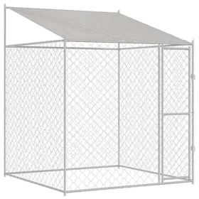 Comparer les prix de ANIMAL® Moderne Cage enclos pour chien 200 x 200 x 258 cm Acier et PE