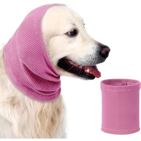 Meilleurs prix pour Snood cache-oreilles/cou chien chaud. Protection oreille hiver anti-bruit. Animaux de compagnie. Rose L. .