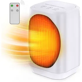 Comparer les prix de Lightswim Chauffage dappoint electrique portable oscillant a 70 1200 W PTC en ceramique avec 3 modes mini chauffagerefroidisseu