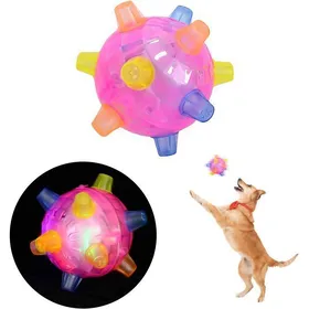 Comparer les prix de Balle Sauteuse à LED Animaux Chats Balles Sauteuse à LED Boule de Saut Clignotant pour Chiens et Chats Animal Domestique BALLE