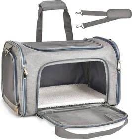 Meilleurs prix pour Transporteur pour Chiens et Chats, Sac de Transport pour Animaux de Compagnie jusqu'à 15 lb