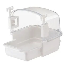 Comparer les prix de Ferplast RIO 2 Bain pour oiseaux perruches et petits perroquets RIO 2 - 19 x 15 x h 15 cm - Coloris assortis