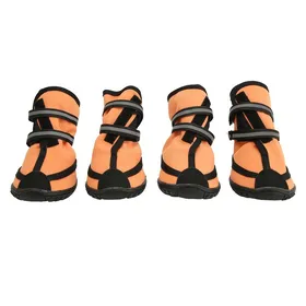 Comparer les prix de Bottes de chien - SHIPENOPHY - Pack 4 - Étanches - Anti-glisse - Bandes réfléchissantes
