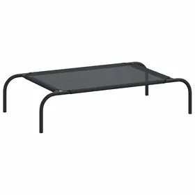 Meilleurs prix pour ANIMAL® Moderne Lit surélevé pour chien - Panier Corbeille - Noir S Textilène