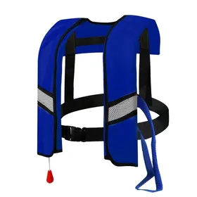 Comparer les prix de Gilet de sauvetage enfant automatique ultra compact – gilet sauvetage enfant avec matériau en nylon et flottabilité puissante 150N