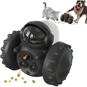 Comparer les prix de Balle Friandise de Chien Distributeur Croquettes pour Chien et Chat Boule de Nourriture Jouet Interactif Slow Eating Boule PZCC