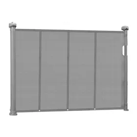 Meilleurs prix pour Barrière de sécurité rétractable - DUOKU - SH20.006BB-140CD - 140 cm - 87 cm - Maille grise anti-rampement