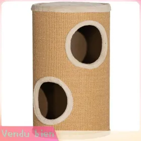 Comparer les prix de LIA Tonneau gratter chat sisal Ø35x60cm