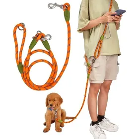 Comparer les prix de Laisse pour chien mains libres en bandoulière – Laisse réfléchissante robuste pour la randonnée lentraînement et les activités