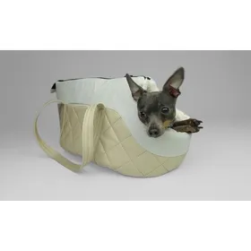 Meilleurs prix pour Sac de transport animaux de voyage confortable et luxueux pour petit chien chat avec intérieur moelleux - Beige