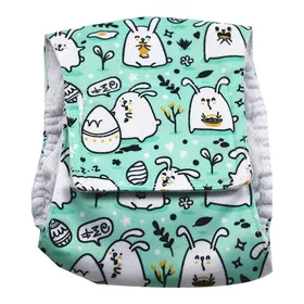 Comparer les prix de OMABETA couches lavables pour chiens mâles Couches pour chiens mâles réutilisables lavables Super animalerie robe Lapin S