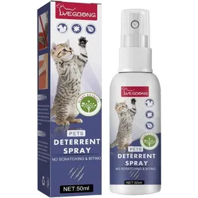 Meilleurs prix pour Spray anti-mordillage pour chats - Tenir à lécart des zones restreintes - 50 ml