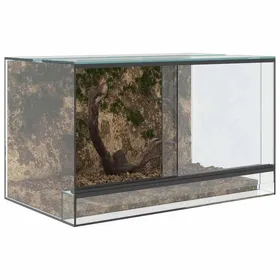 Meilleurs prix pour Terrarium avec stockage moderne - vidaXL - verre - transparent - 50 x 30 x 30 cm - entrée facile - usage intérieur xfn96a663