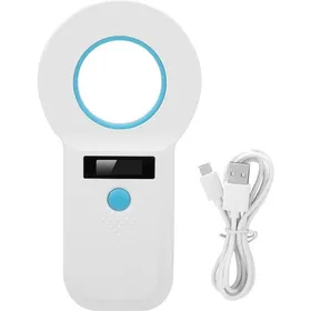 Comparer les prix de Scanner d'identification pour animaux de compagnie, lecteur de puces pour animaux de compagnie portable à écran haute luminosité,