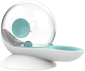 Meilleurs prix pour Fontaine à eau pour chat 2,8 L Bulles d'escargot Distributeur d'eau automatique Grand bol pour chat Pas d'électricité - Vert