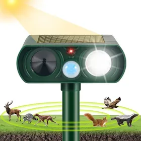 Meilleurs prix pour Répulsif Chat Solaire Extérieur avec Détecteur Mouvement Protection Jardin Pelouse Arbres Fruitiers