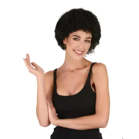 Comparer les prix de Perruque afro - NO NAME - Noir - Accessoire de déguisement - Adulte - Coupe crépue, frisée et bombée