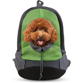 Meilleurs prix pour Sacs à Dos de Transport pour Chiens Petit Transporteur pour Chiot Sacs à Dos pour Animaux de Compagnie de Voyage 40*35*20CM vert