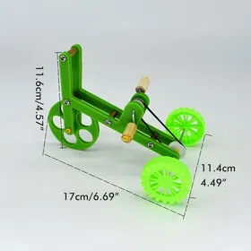 Meilleurs prix pour ARAMOX Jouet de vélo dentraînement pour perroquet Mini vélo dentraînement pour perroquets jouet animalerie hygiene Vert