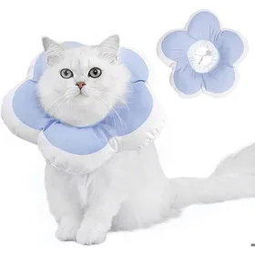 Meilleurs prix pour Collier de protection pour chat collerette collier souple et ajustable protège les animaux des plaies et des blessures.