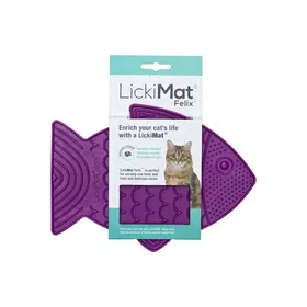 Meilleurs prix pour LickiMat Felix - Tapis de léchage pour chats - violet