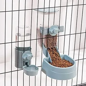 Meilleurs prix pour Distributeur dEau Suspendu Bleu pour Lapins et Petits Animaux Abreuvoir de Cage Gravitaire .