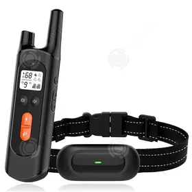 Meilleurs prix pour INN Collier de dressage pour chien avec télécommande à affichage numérique 3modes IPX7étanche réglable collier anti aboiement chien