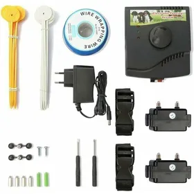 Comparer les prix de Clture lectrique pour Chien avec 2 Colliers Anti-Fugue Dressage Efficace VHV