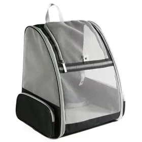 Meilleurs prix pour DDCAQIOUA® Sac à dos pour animaux de compagnie  Sac de transport pour chiens et chats  Respirant et pliable  Gris