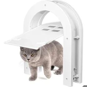 Comparer les prix de Chatière pour chat - Unbrand - Silencieuse - 2 voies - Installation facile - Matériau ABS résistant