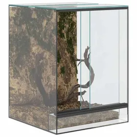 Comparer les prix de Terrarium avec stockage moderne - vidaXL - verre - transparent - 30 x 30 x 40 cm - entrée facile - usage intérieur yvn58n803