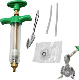 Meilleurs prix pour 10 ml Seringue d'alimentation, Kit D'injections pour Bébés Oiseaux avec Tuyau Souple Et Cuillères, Seringue pour Nourrir Les Petits