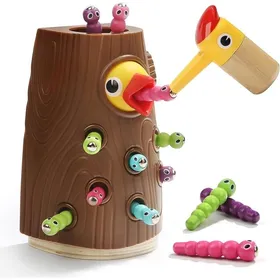Comparer les prix de Jeu éducatif dalimentation des oiseaux : jouet éducatif magnétique