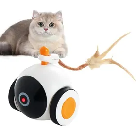 Comparer les prix de Balle intelligente chat – Moteur silencieux & mouvements imprévisibles – 2 h d’autonomie – pour jeu actif intérieur