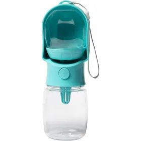 Meilleurs prix pour Bouteille deau portable anti-fuite pour chien avec gamelle intégrée bleu 320 mlUISAVE