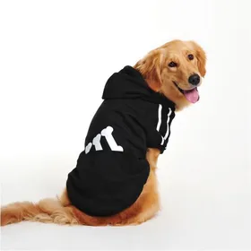 Meilleurs prix pour Pull chaud - Manteau - Vêtement pour animaux de compagnie pour chien chiot - Noir - Taille XXL
