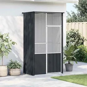 Comparer les prix de NEUF®VOLIÈRE - CAGE OISEAU - ROBUST - Cage à oiseaux - anthracite 115x78x200cm - Acier galvanisé FR6093684