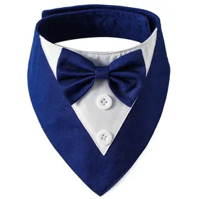 Comparer les prix de Collier de Chien avec Bandana de Mariage et Nœud Papillon, Costume Réglable
