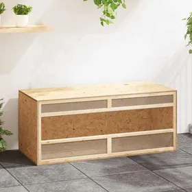 Comparer les prix de SALE 2026 Cage à poulets Multicolore - Terrarium Bois dingénierie 120x50x50cm PRO742753912