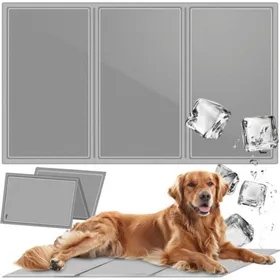 Meilleurs prix pour Tapis Rafraîchissant Gris 90x50 cm pour Animaux – Purlov