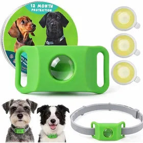 Meilleurs prix pour Collier anti-puces et tiques Kanivora pour chiens – 12 mois de protection naturelle clipable sur tout collier adapté chiots