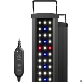 Comparer les prix de SlimLED Rampe LED Aquarium avec la Fonction Minuterie Éclairage Réglables à Spectre Complet pour Plantes d’Aquarium 28-42 ECLAIRAGE