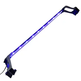 Comparer les prix de Lampe LED daquarium - vidaXL - Bleu et blanc - 75-90 cm - Aluminium - Économie dénergie - Deux modes déclairage