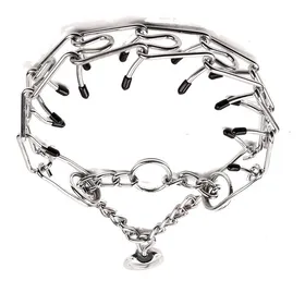 Meilleurs prix pour SALALIS collier de dressage pour chien à griffes SALALIS collier détranglement pour chien sport 40 mm x 60 cm/016 x 236 pouces