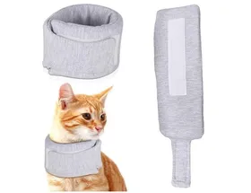 Meilleurs prix pour Collerette pour Chat - RNEMITERY - Réglable - Doux - Tour de Cou 26-33 CM - Gris